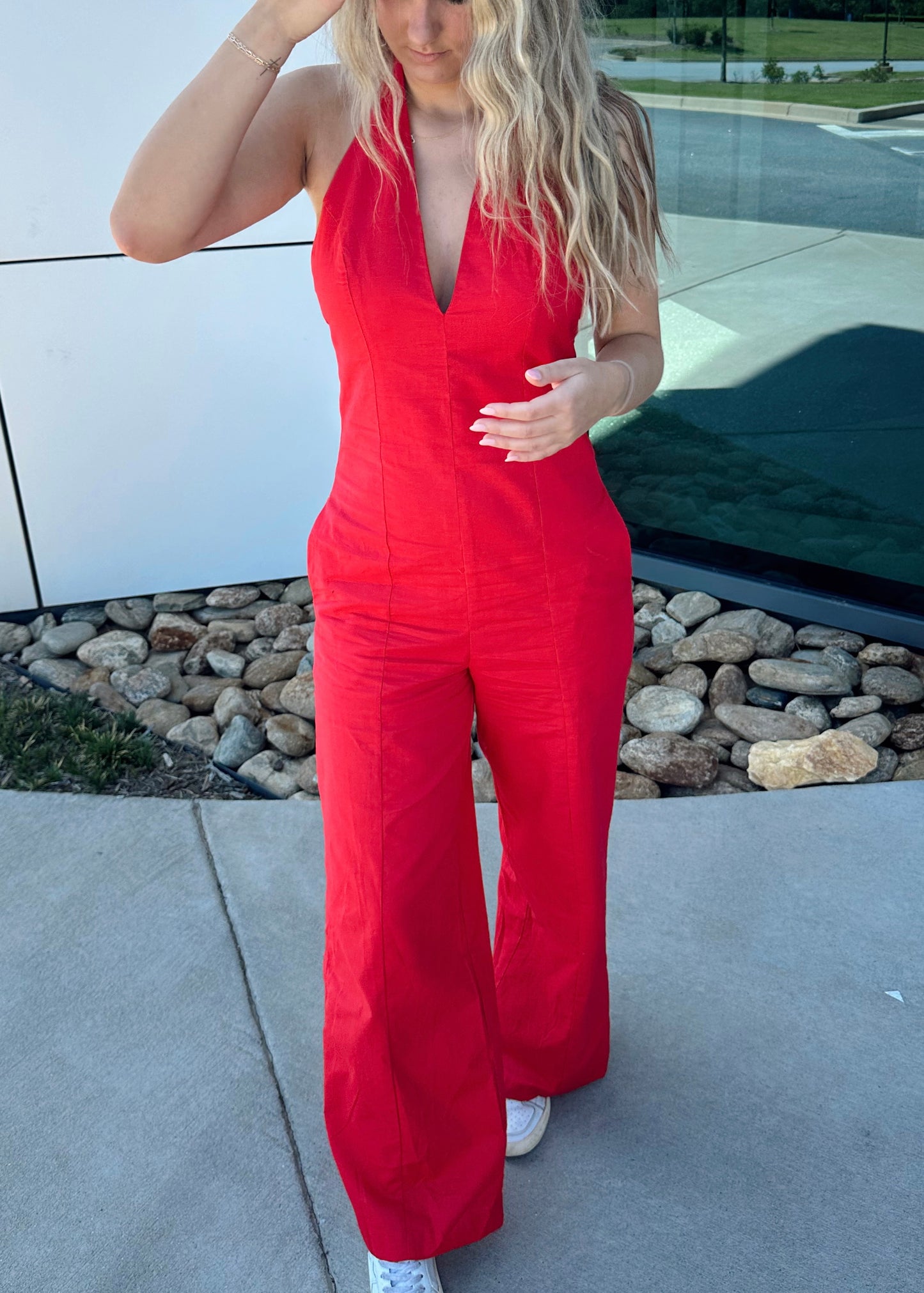 Rally Halter Jumpsuit