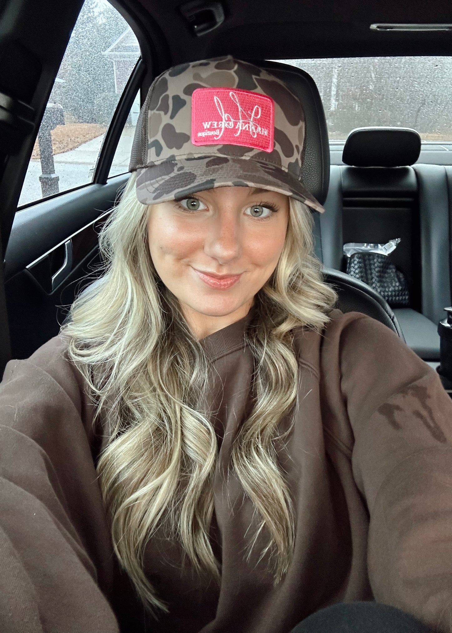 Camo Logo Trucker Hat