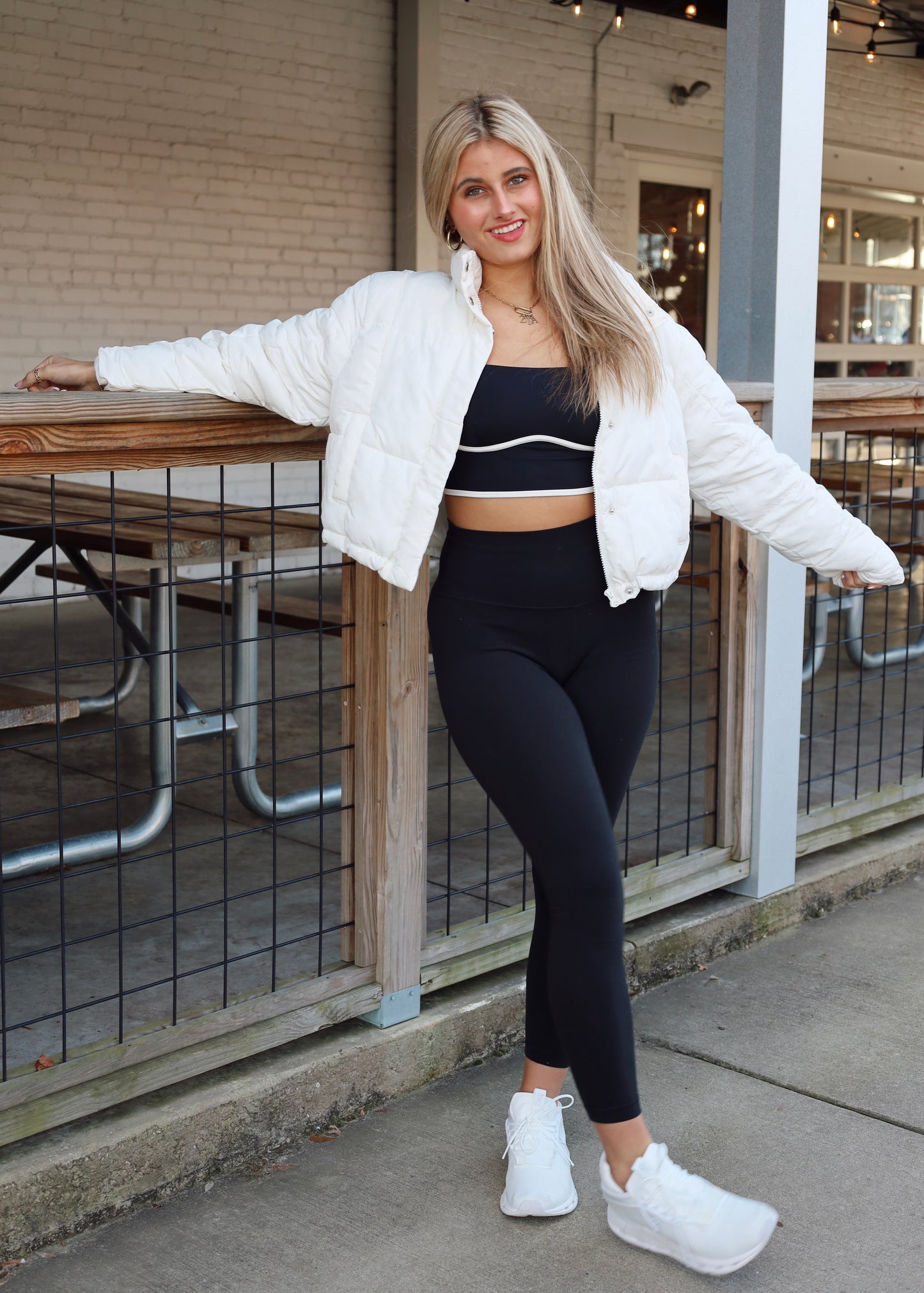 Sleigh Cropped Puffer Jacket