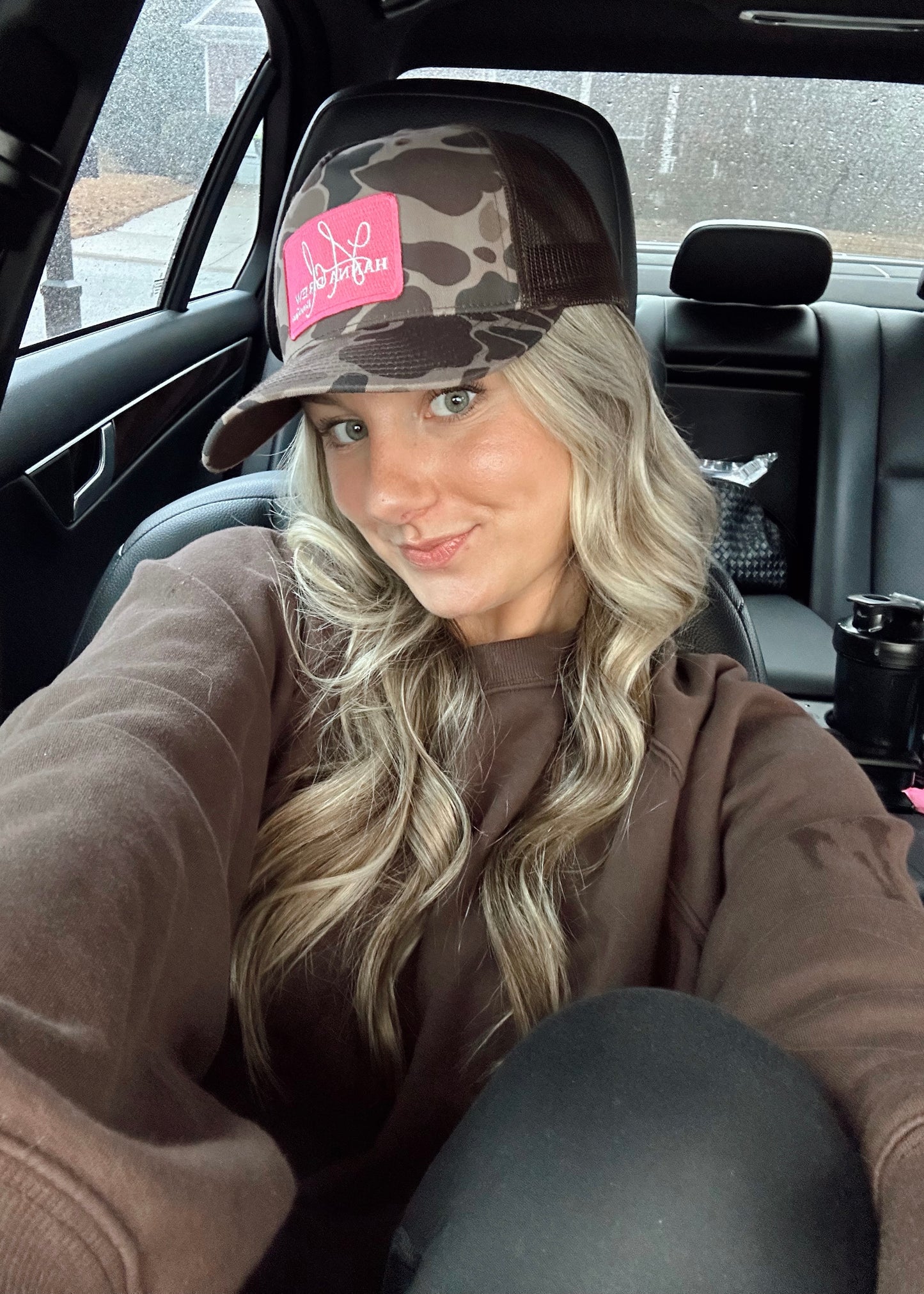 Camo Logo Trucker Hat