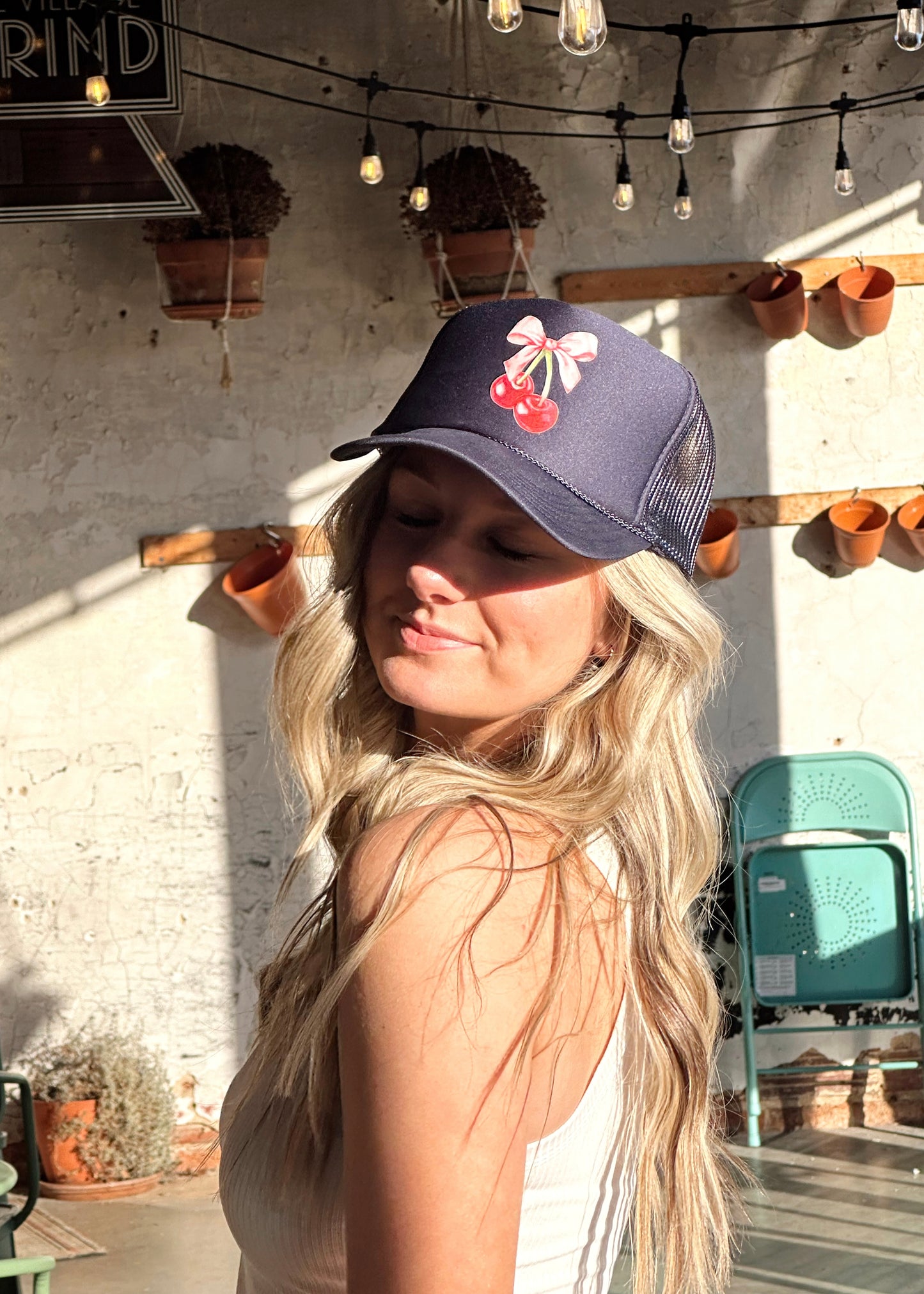 Cherry Love Trucker