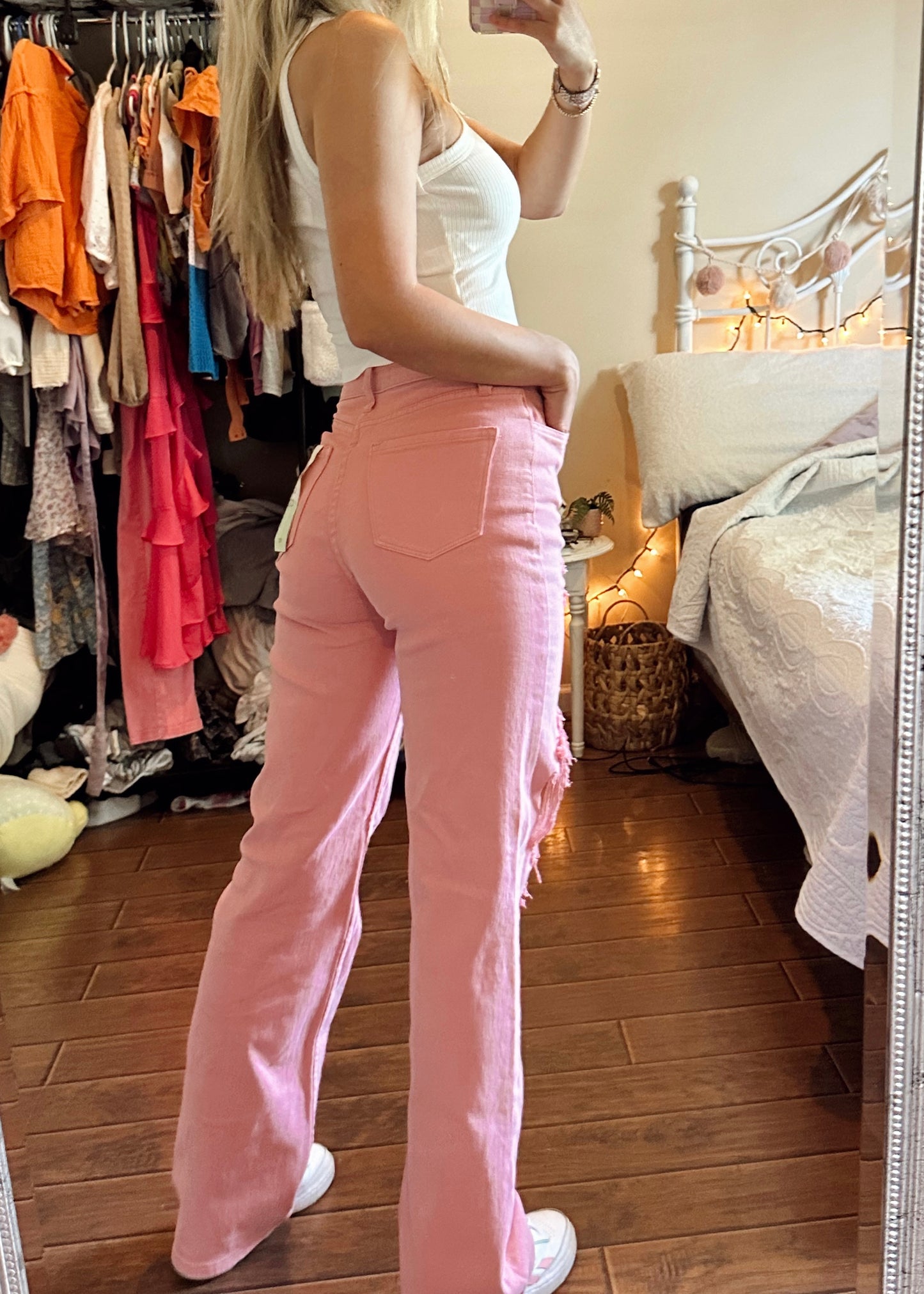 Bubblegum High Rise Jeans