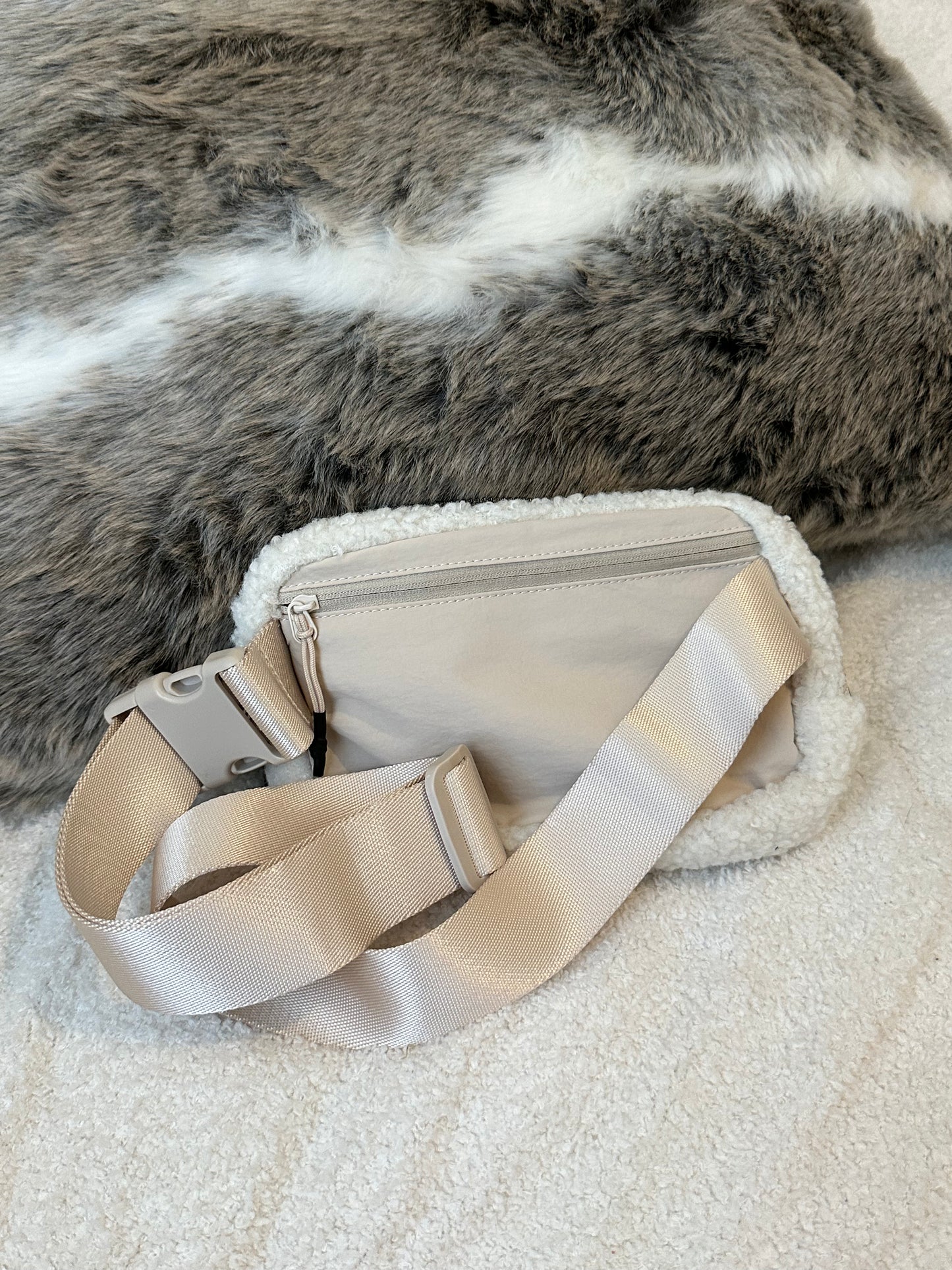 Sophie Sherpa Belt Bag