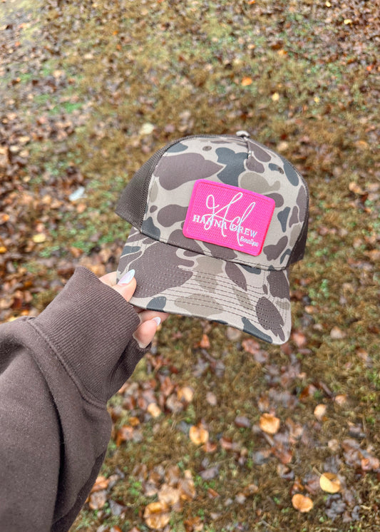 Camo Logo Trucker Hat