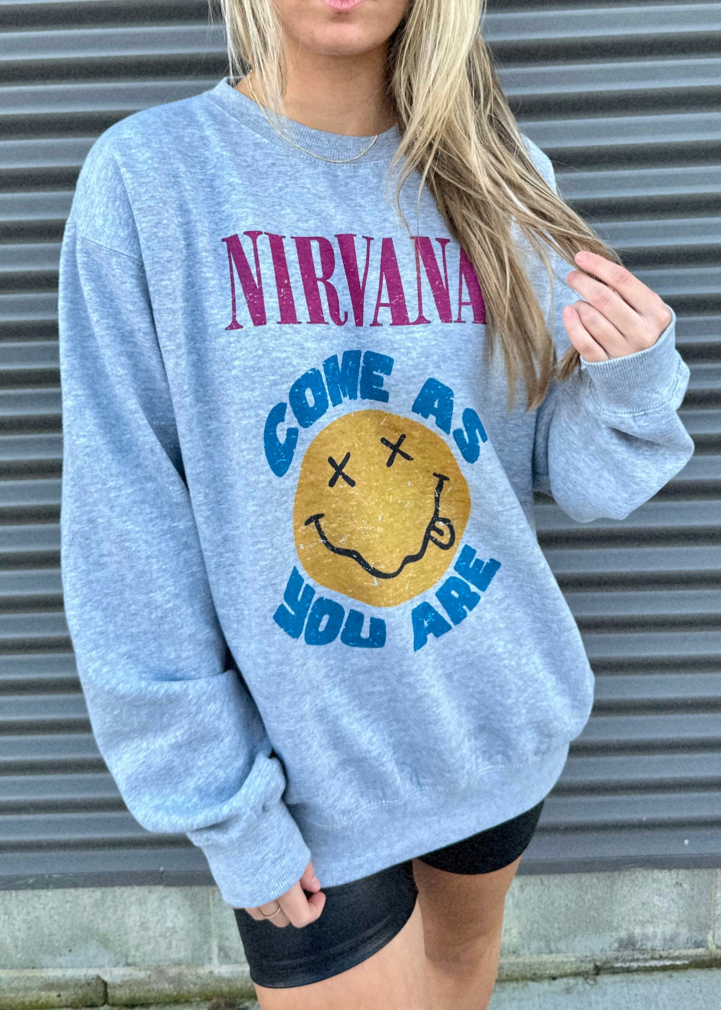 Come As You Are Crewneck