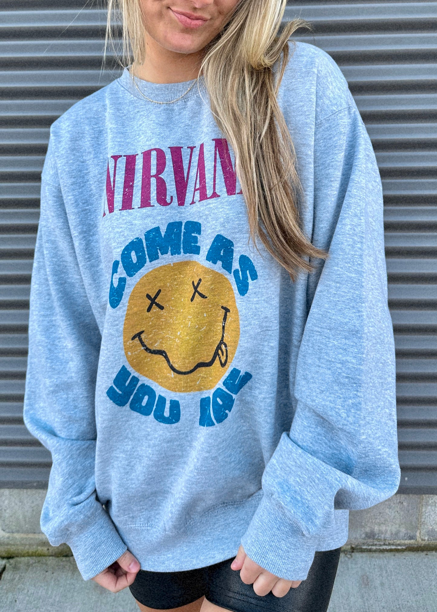 Come As You Are Crewneck