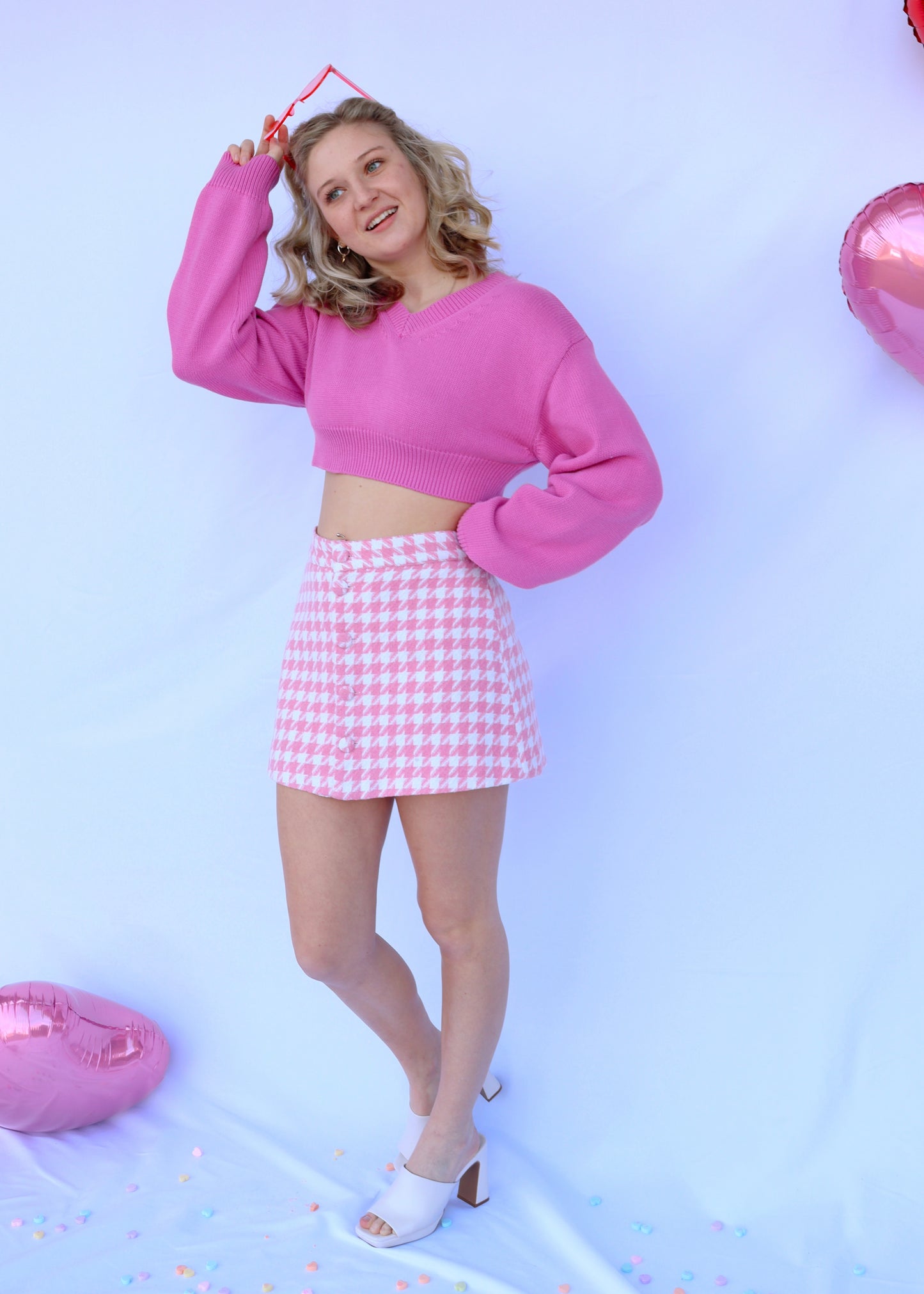 Candy Hearts Sweater